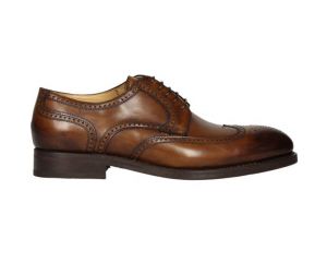 Blucher Goodyear Pala Vega Picado Piel Marron Piso Doble