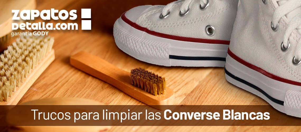 5 Trucos de cómo limpiar unas converse blancas